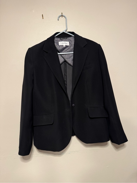 Calvin Klein Jackets & Blazers - Calvin Klein Black Single-Button Women's Blazer
